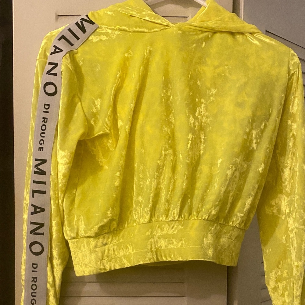 Milano Di Rouge Vibrant Yellow Hoodie
